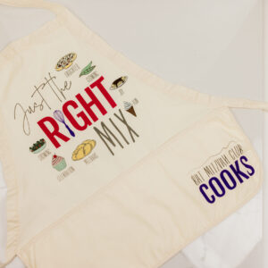 NEW!! Just the Right Mix Apron