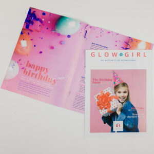 Glow Girl Magazines (Five Issues) [Included in the Classic Member’s Kit. Also Sold Separately.]